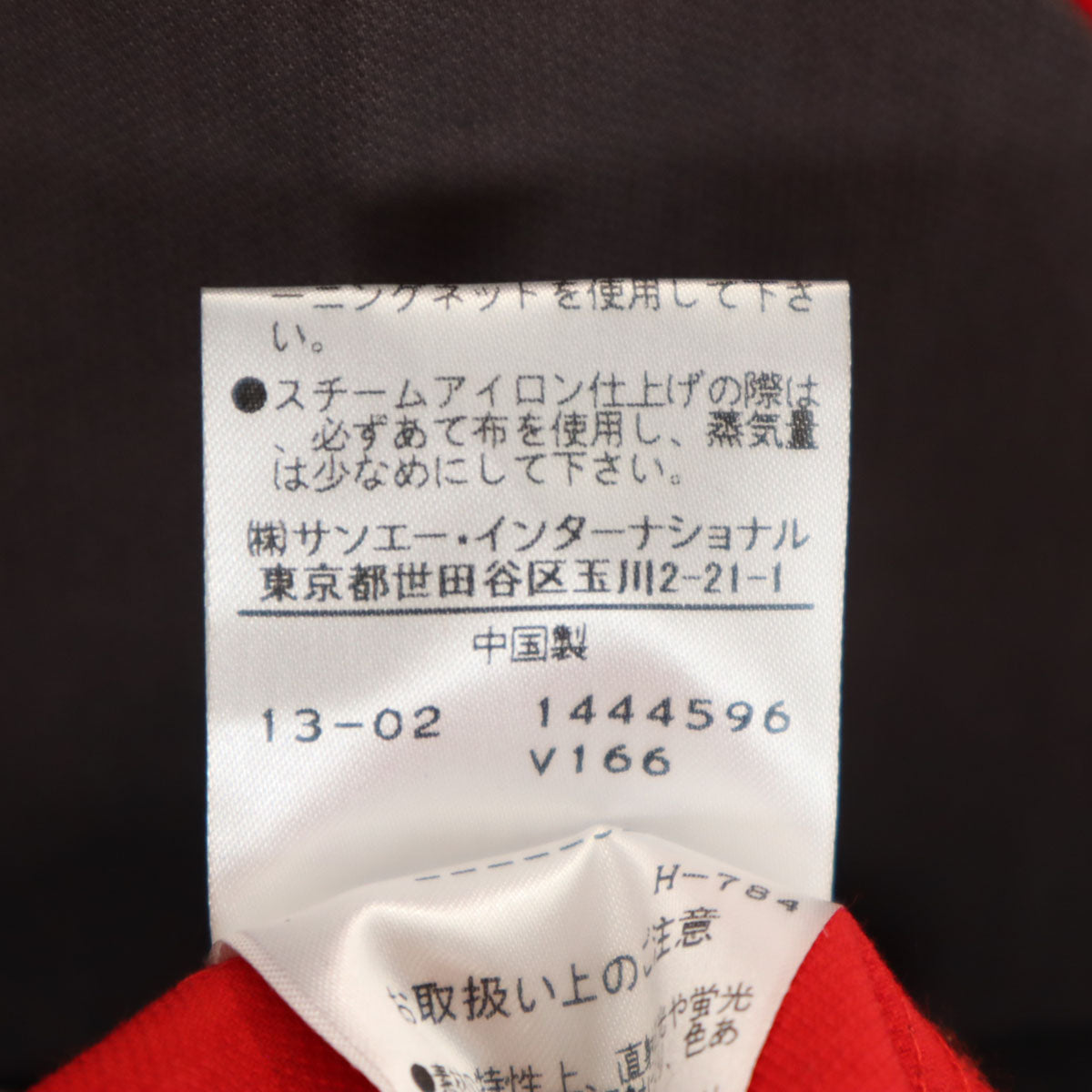 未使用 VIVIENNE TAM ヴィヴィアンタム ノースリーブ ワンピース 0 レッド レディース