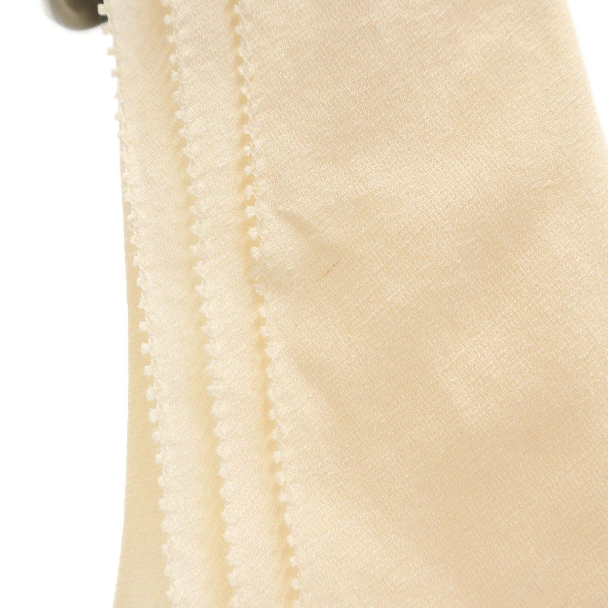 FOXEY フォクシー 日本製 ノースリーブ ミニワンピース 40 アイボリー レディース