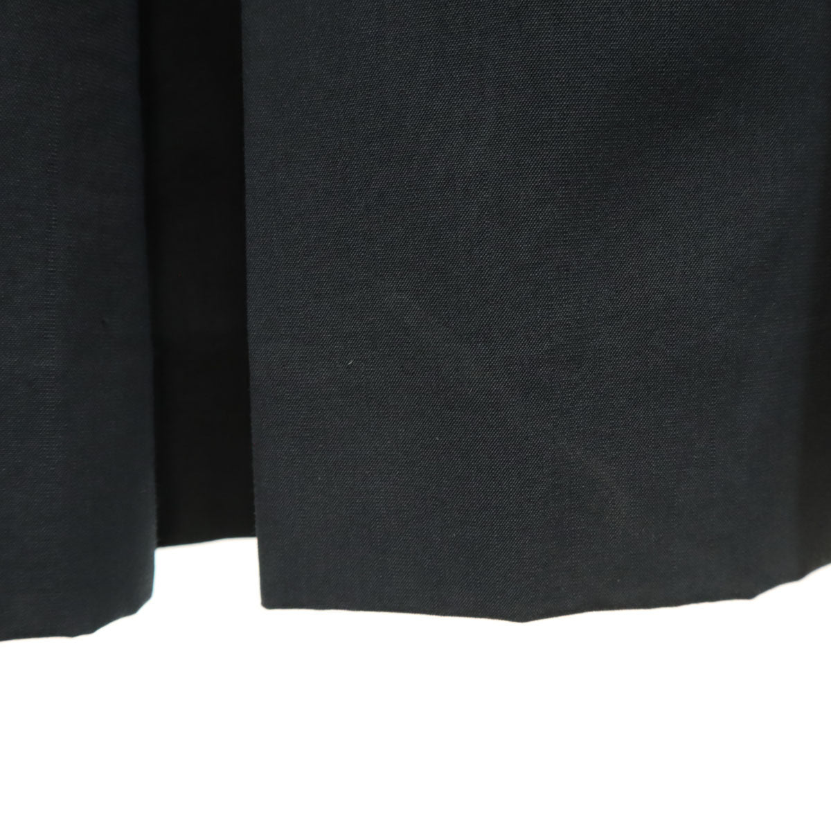 FOXEY フォクシー 日本製 シルクブレンド ノースリーブ ワンピース 40 チャコールグレー レディース