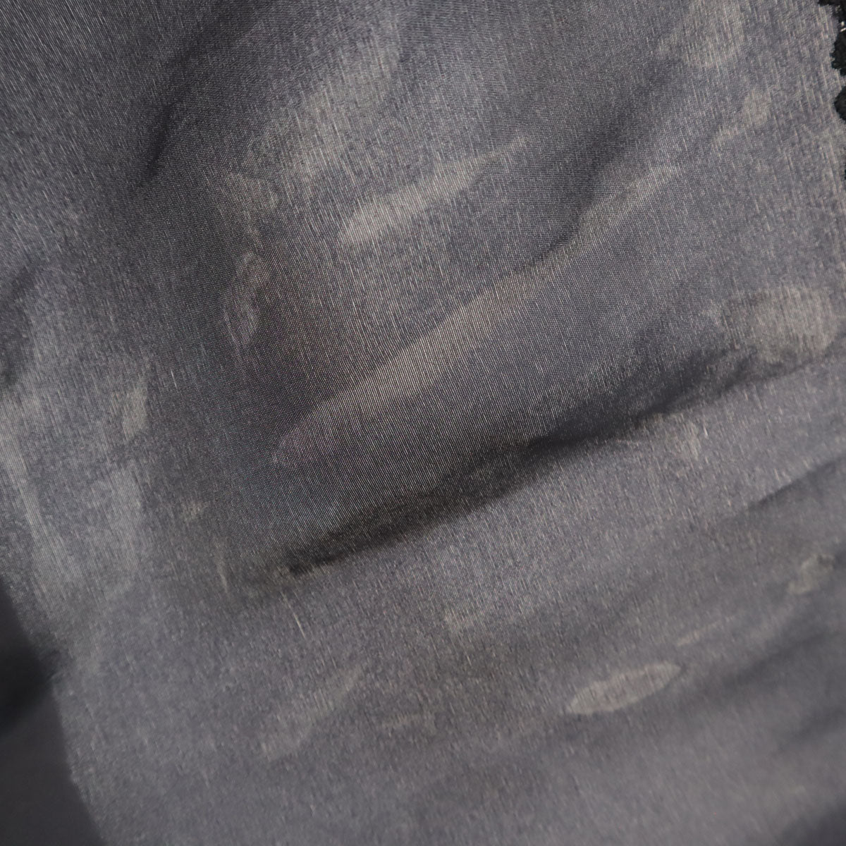 FOXEY フォクシー 日本製 シルクブレンド ノースリーブ ワンピース 40 チャコールグレー レディース