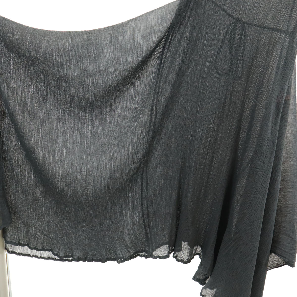 ISSEY MIYAKE me イッセイミヤケミー ノースリーブ プリーツ ワンピース F チャコールグレー レディース