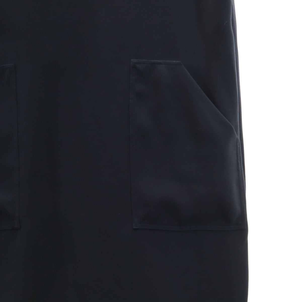 FOXEY NEW YORK フォクシーニューヨーク 日本製 5分袖 ワンピース 38 ネイビー レディース