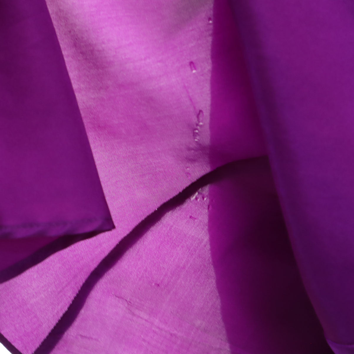 BALENCIAGA.SILK バレンシアガ シルク 半袖 Vネック ワンピース 38 パープル フレンチスリーブ レディース