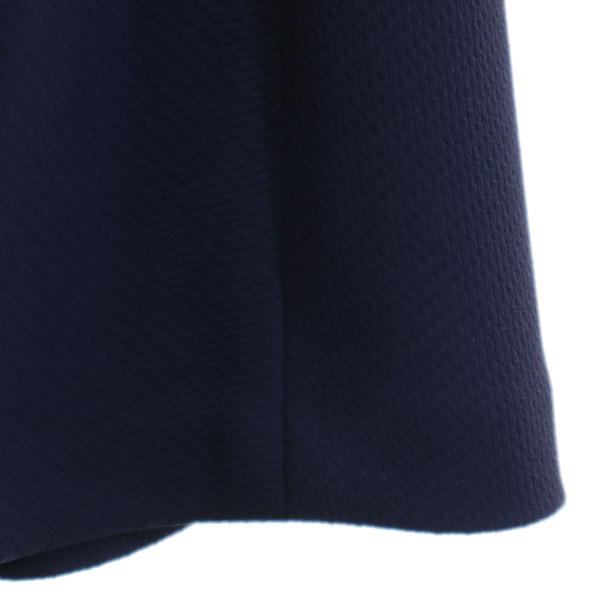 FOXEY NEW YORK フォクシーニューヨーク 日本製 半袖 フレンチスリーブ ワンピース 40 ネイビー レディース