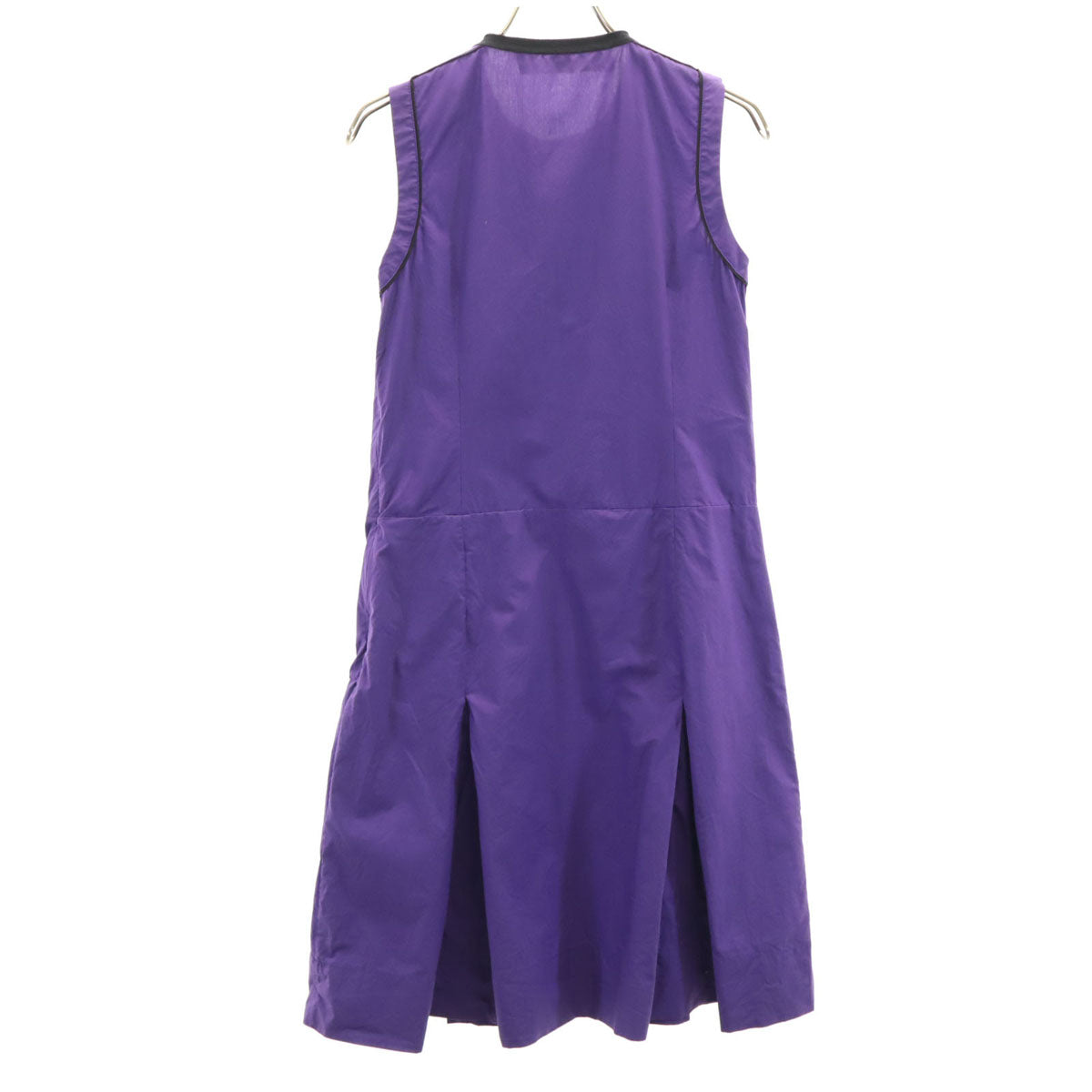 MARNI マルニ ポルトガル製 ノースリーブ ワンピース 36 パープル レディース