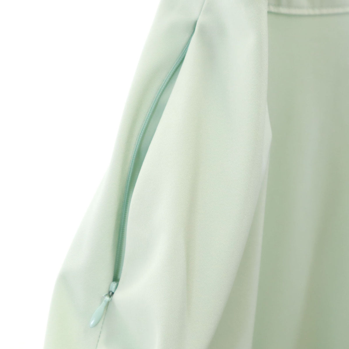 FOXEY NEW YORK フォクシーニューヨーク 日本製 ノースリーブ ワンピース 38 ミント系 レディース