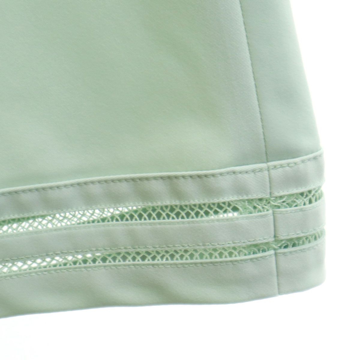 FOXEY NEW YORK フォクシーニューヨーク 日本製 ノースリーブ ワンピース 38 ミント系 レディース