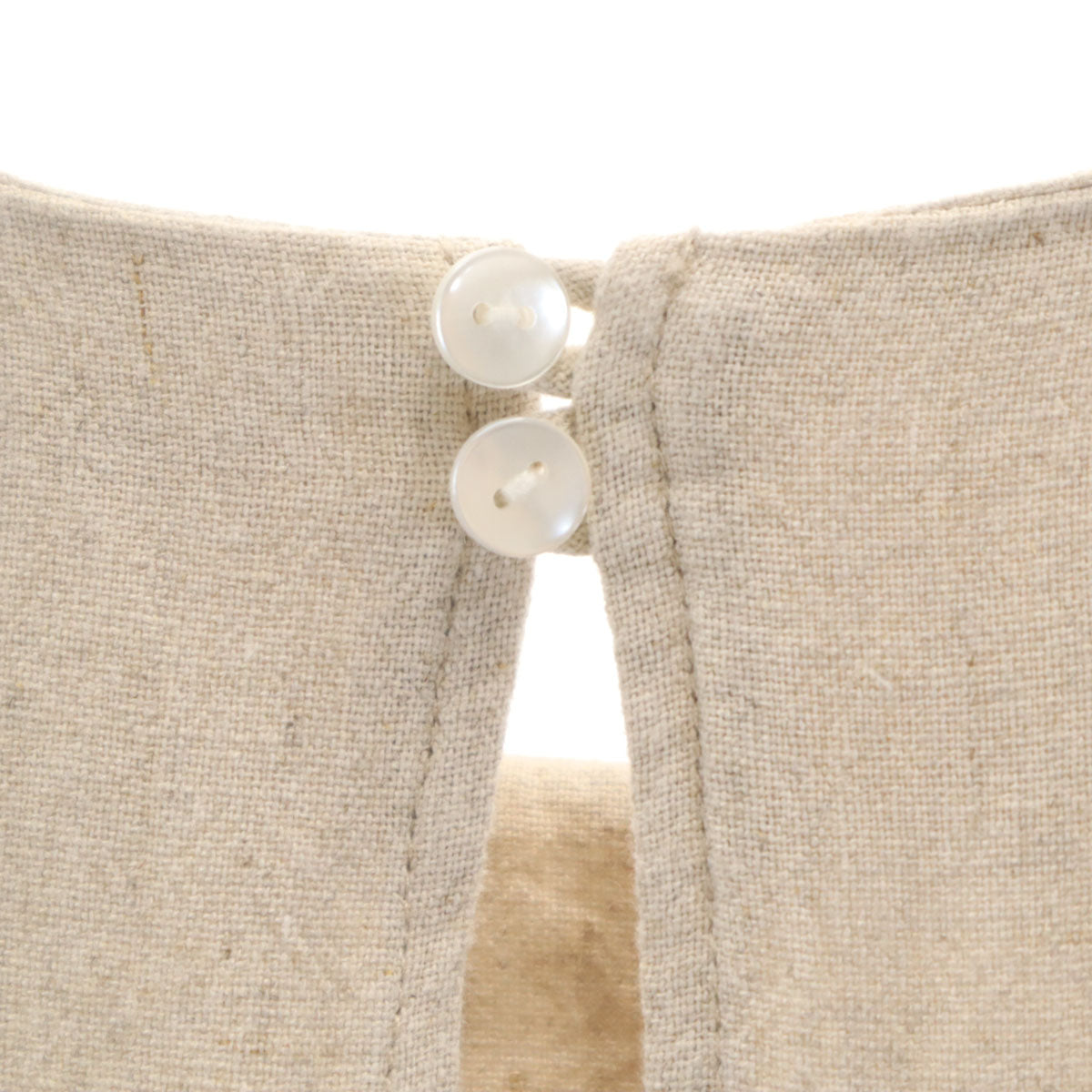 SNIDEL スナイデル 日本製 リネンブレンド ノースリーブ バックリボンマーメイド ロングワンピース 0 ベージュ レディース