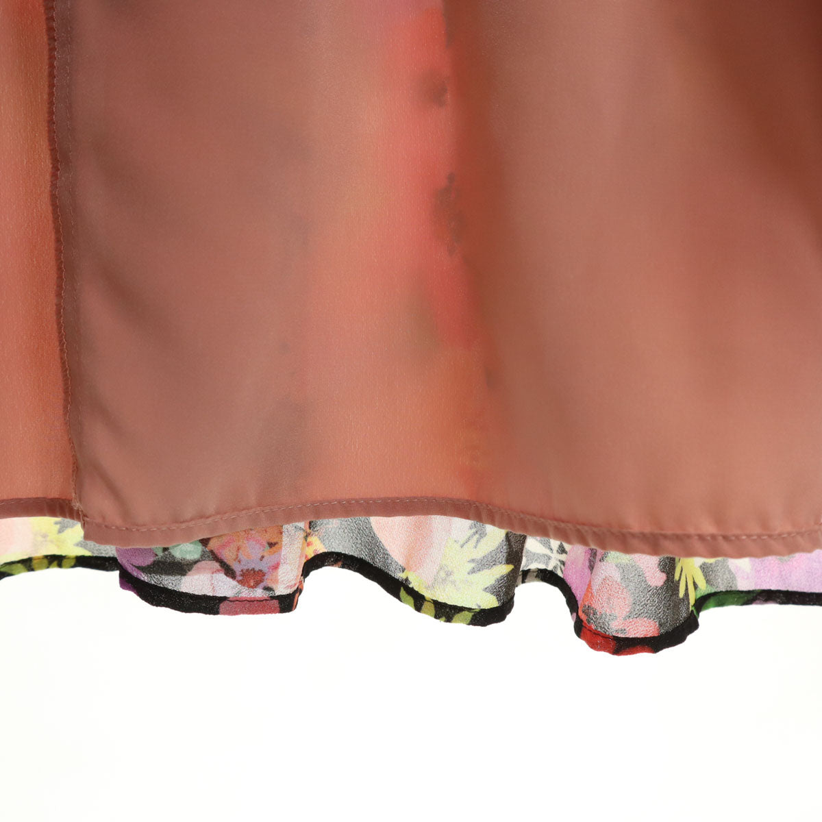 TOCCA トッカ 日本製 花柄 ノースリーブ 膝丈ワンピース 4 ブラック レディース