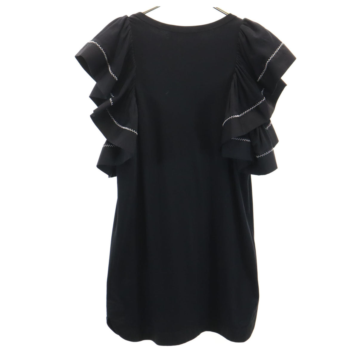 Chloé クロエ ワンピース シルク100% フリル　シアー　フランス製 See by Chloe ワンピース Chloé クロエ ワンピース シルク100% フリル