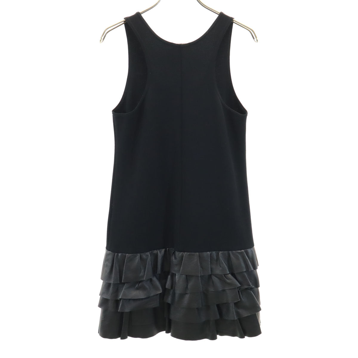 theory セオリー USA製 ノースリーブ ミニワンピース 2 ブラック レディース