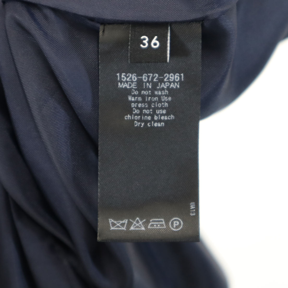 UNITED ARROWS ユナイテッドアローズ 日本製 ノースリーブ 膝丈ワンピース 36 ブラック レディース