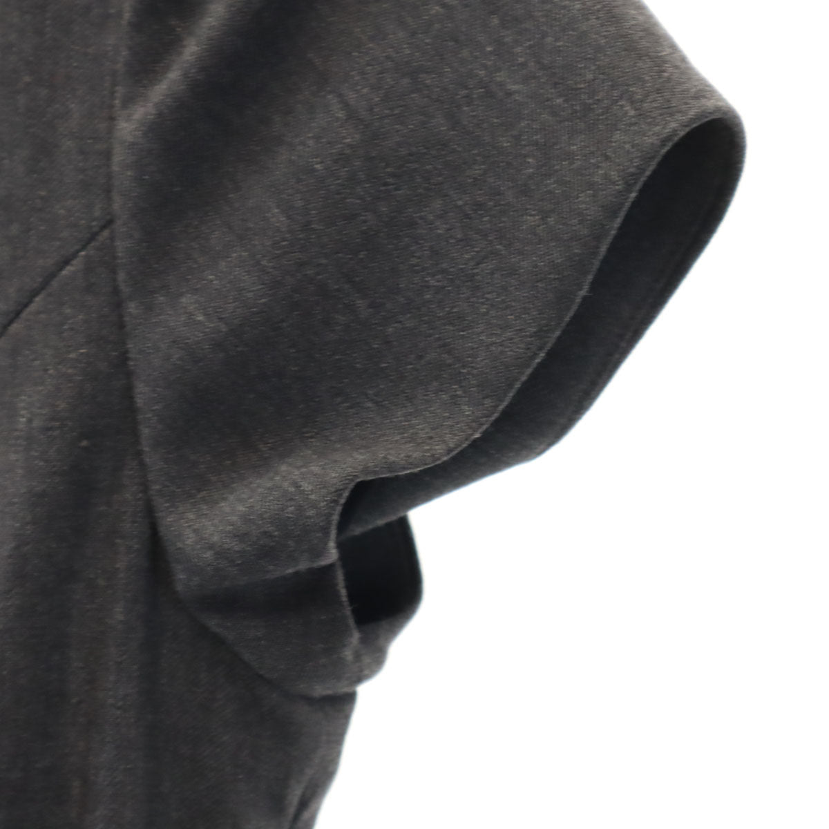 RALPH LAUREN ラルフローレン 未使用 ウールブレンド フレンチスリーブ ワンピース 11 グレー タグ付き レディース