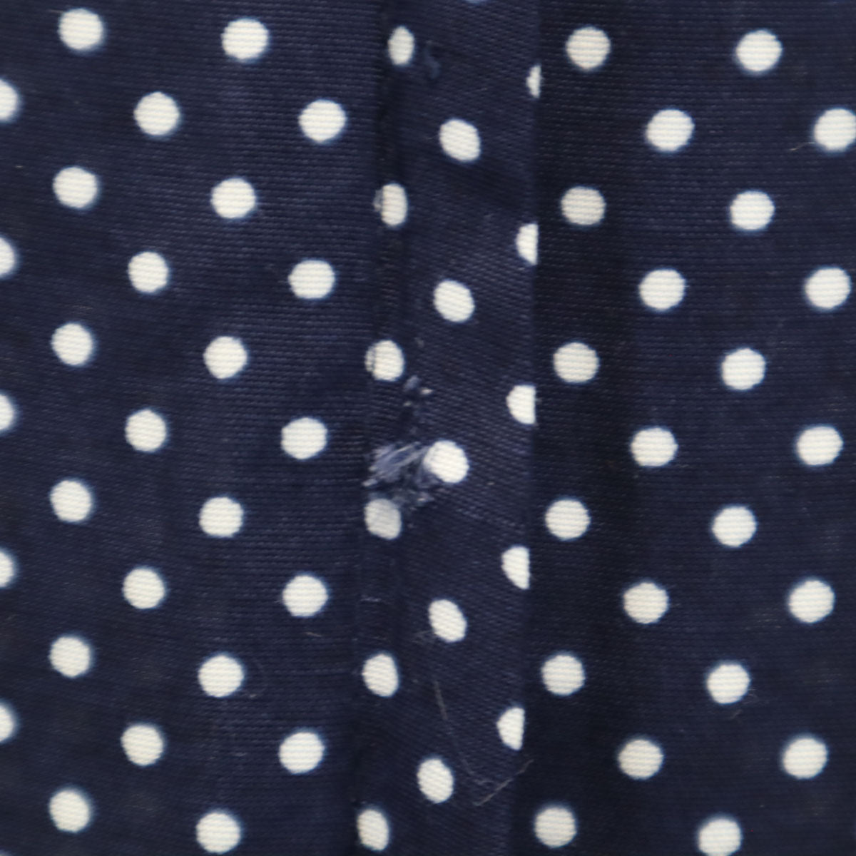 Brooks Brothers ブルックスブラザーズ 90s オールド ドット柄 ノースリーブ ワンピース 6 ネイビー 水玉 レディース