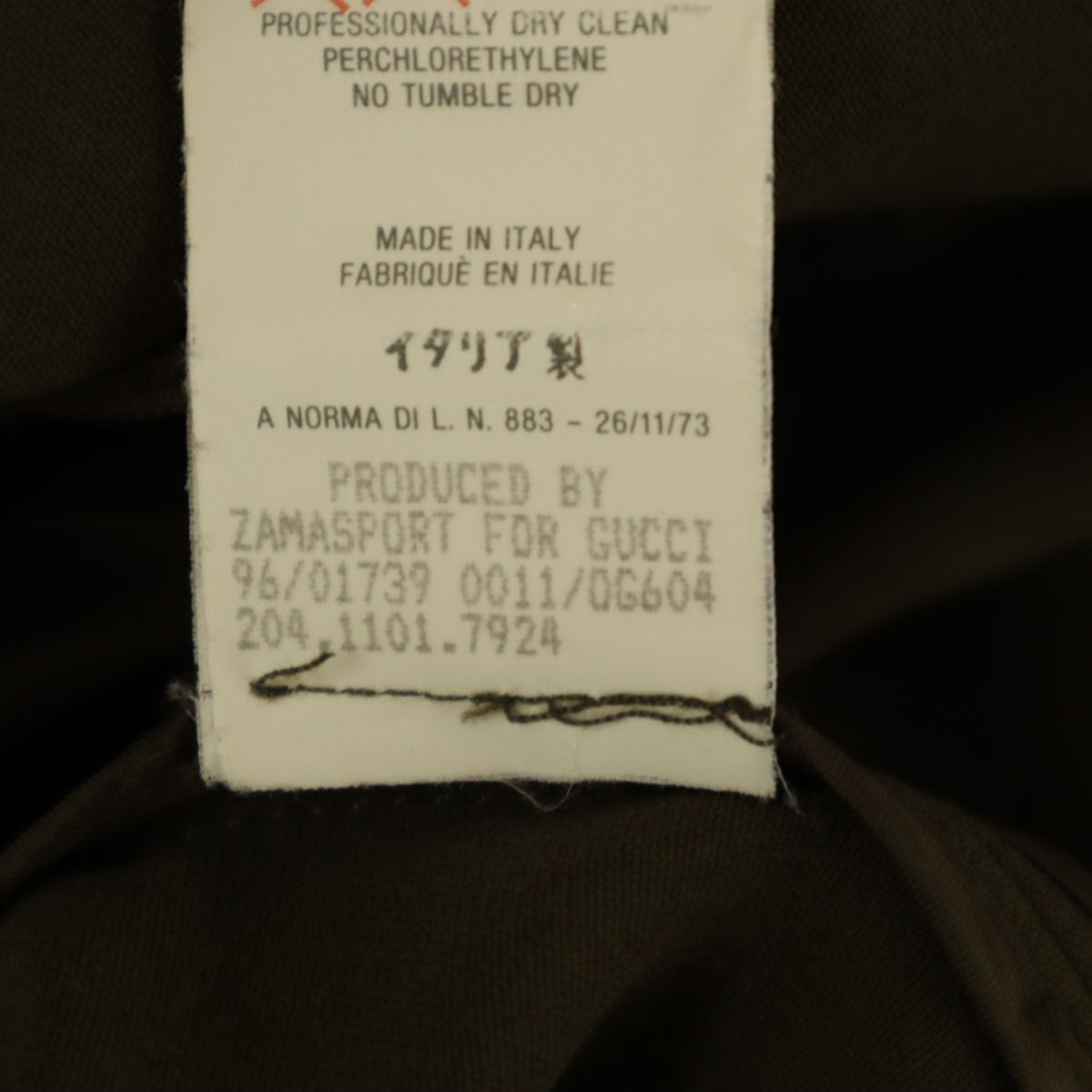 GUCCI グッチ イタリア製 ノースリーブ ワンピース カーキ レディース