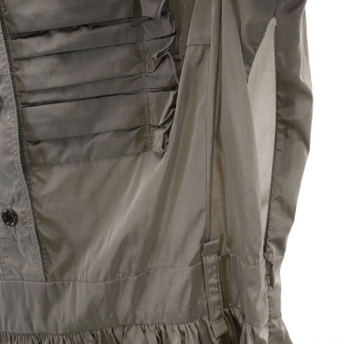 BURBERRY BLACK LABEL バーバリーブラックレーベル 三陽商会 日本製 半袖 ワンピース 38 グレー系 レディース