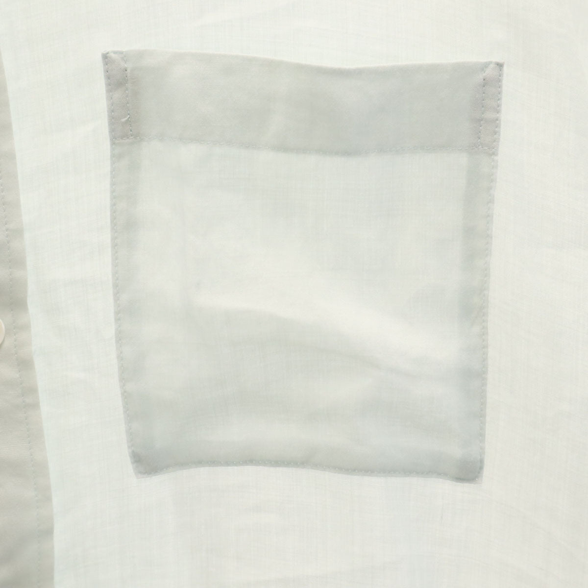 Y's ワイズ 日本製 リネン 半袖 シャツワンピース 2 ブルーグレー系 ヨウジヤマモト レディース