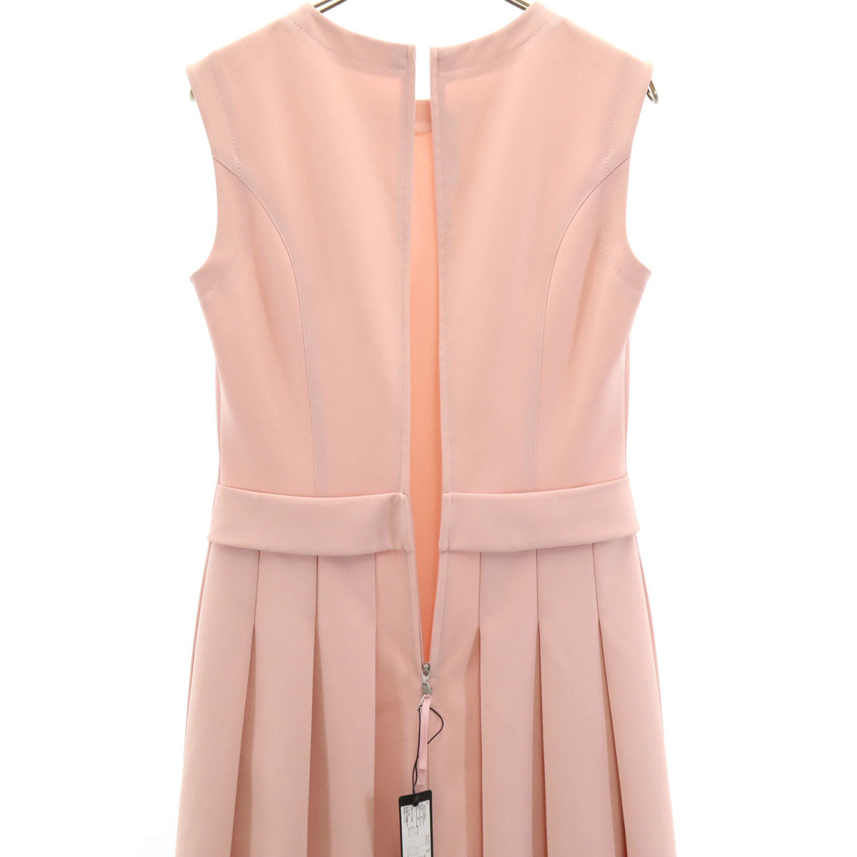 未使用 FOXEY NEW YORK フォクシーニューヨーク 日本製 ノースリーブ ワンピース 40 ピンク レディース