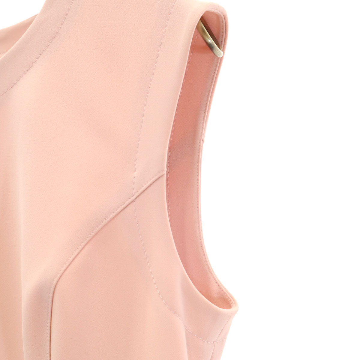 未使用 FOXEY NEW YORK フォクシーニューヨーク 日本製 ノースリーブ ワンピース 40 ピンク レディース