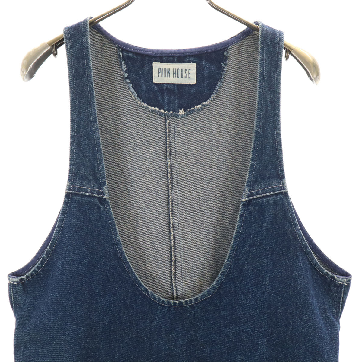 ピンクハウス　美品　ジャンパースカート　　ワンピース　ジレ ピンクハウス 美品 ジャンパースカート ワンピース ジレ