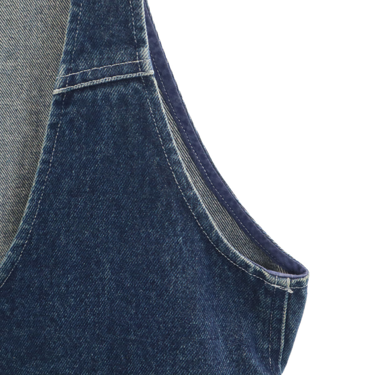 PINK HOUSE ピンクハウス デニム ジャンパースカート インディゴブルー ジーンズ ワンピース レディース