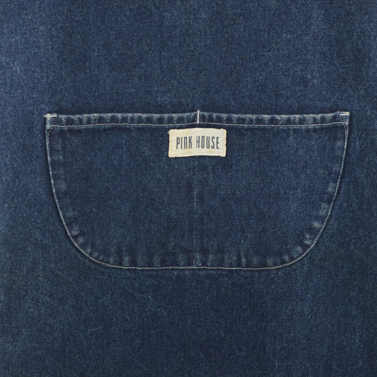 PINK HOUSE ピンクハウス デニム ジャンパースカート インディゴブルー ジーンズ ワンピース レディース
