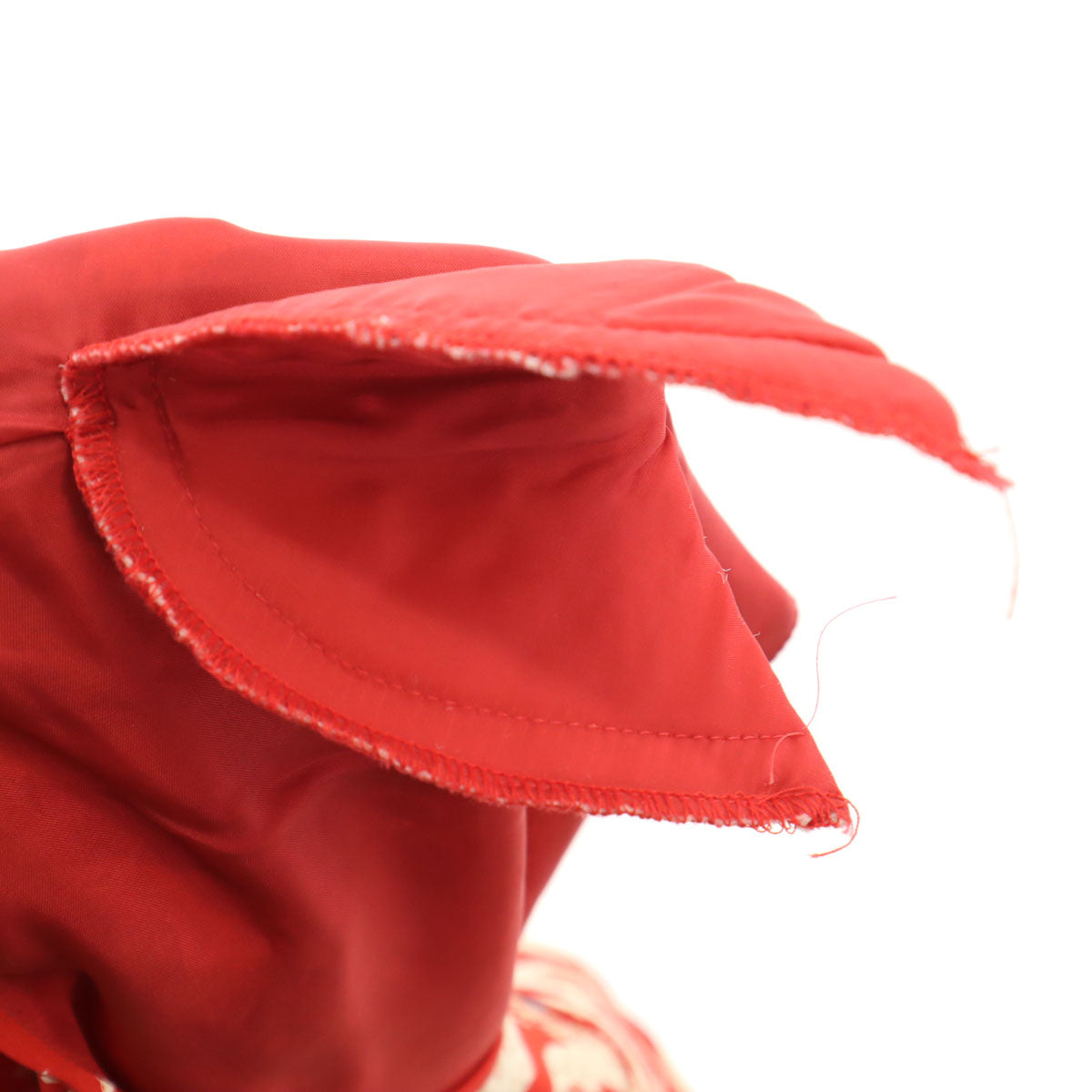 PINK HOUSE ピンクハウス 花柄 フレンチスリーブ ワンピース レッド レディース