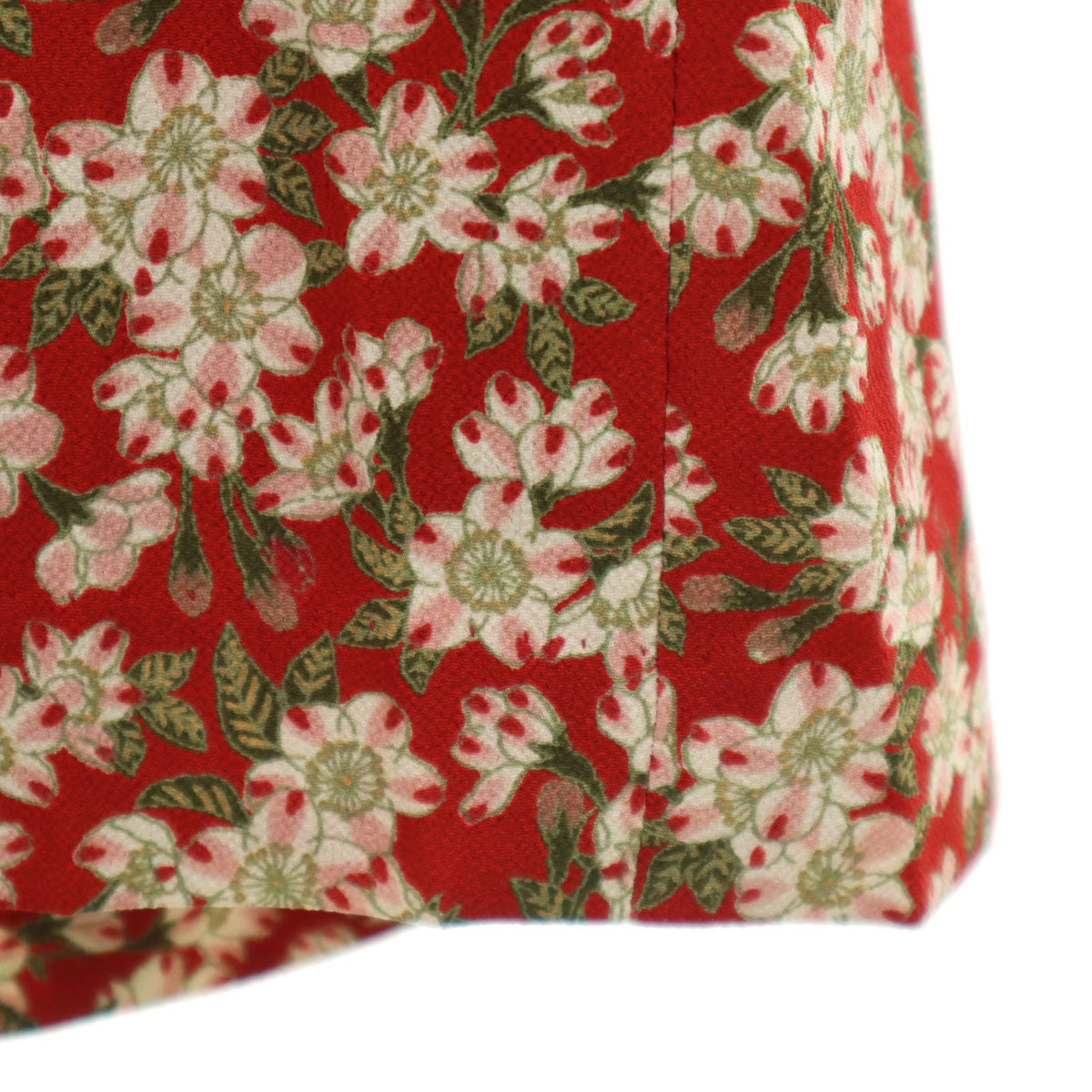 ピンクハウス花柄半袖ワンピース PINK HOUSE ピンクハウス 花柄 半袖 ワンピース レッド