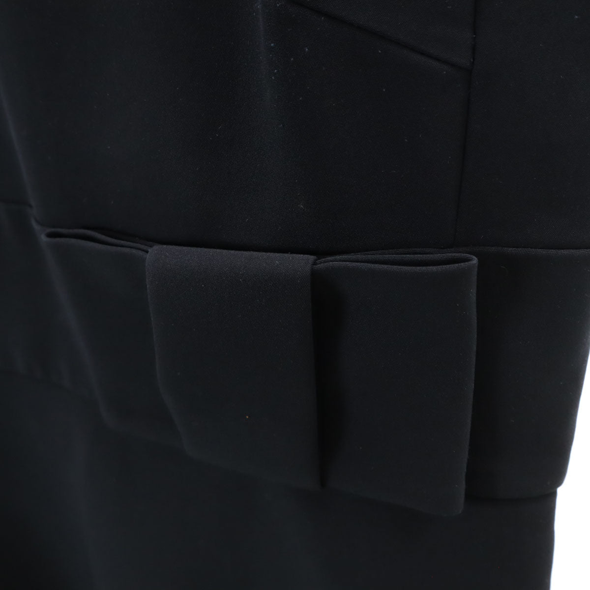 FOXEY NEW YORK フォクシーニューヨーク ノースリーブ 膝丈ワンピース 40 ネイビー レディース