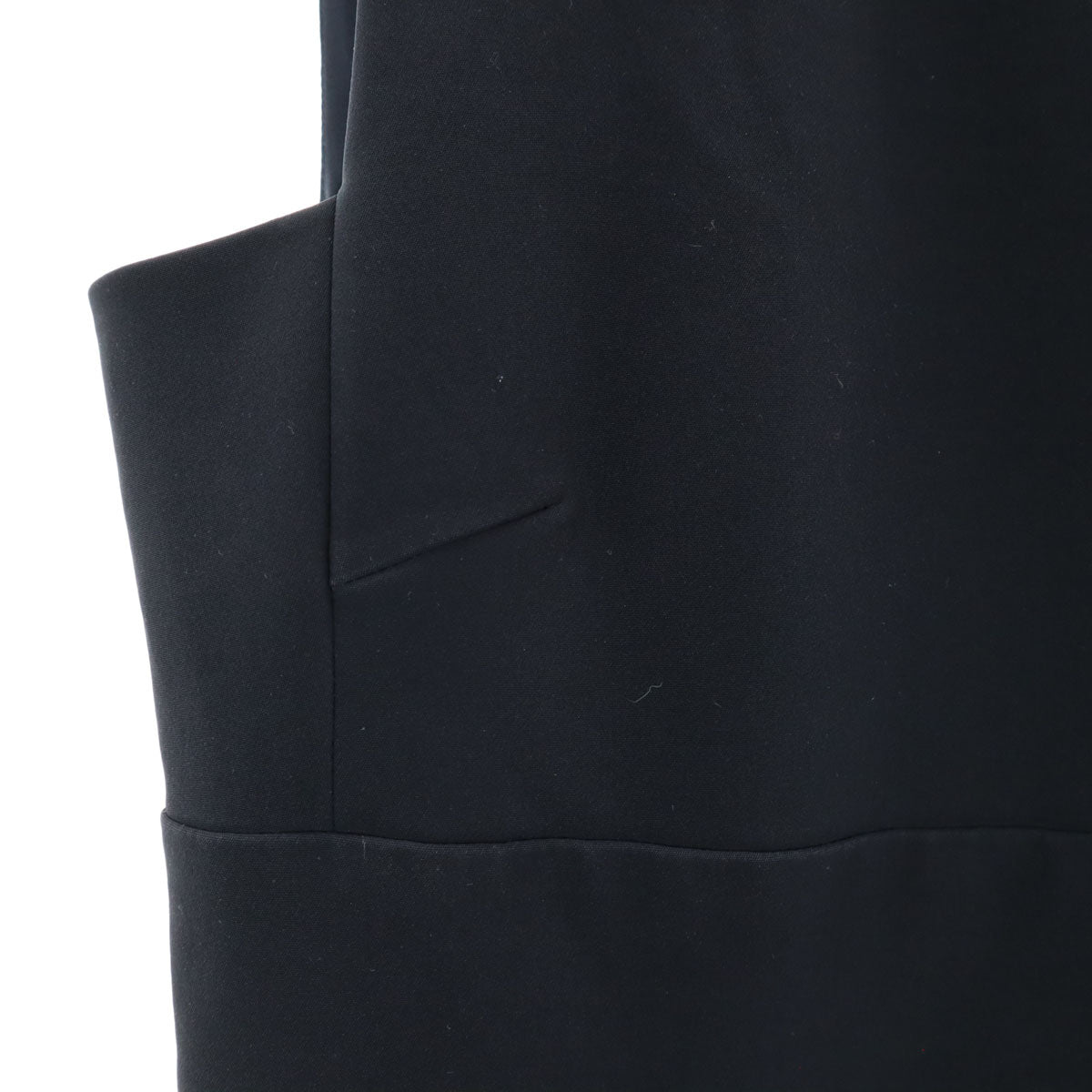 FOXEY NEW YORK フォクシーニューヨーク ノースリーブ 膝丈ワンピース 40 ネイビー レディース