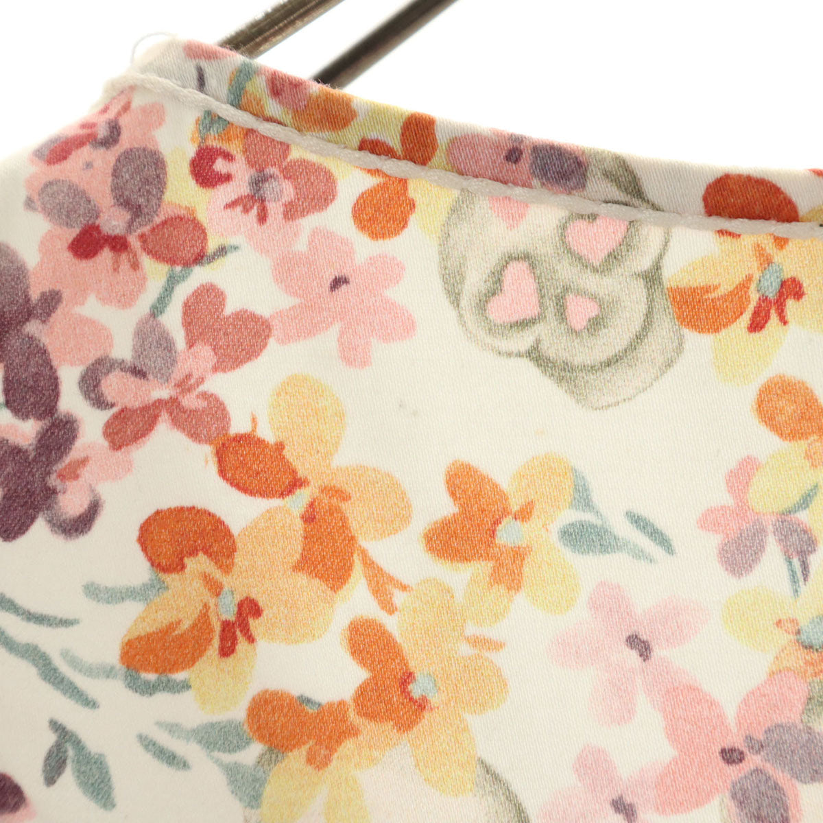 LOVEMOSCHINO ラブモスキーノ 総柄 ノースリーブ 膝丈ワンピース USA2 レディース