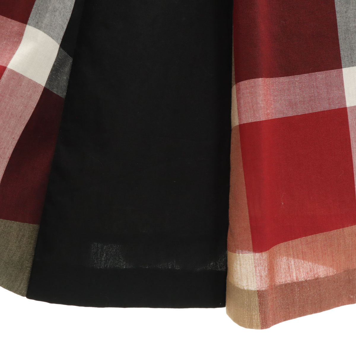 BLUE LABEL CRESTBRIDGE ブルーレーベルクレストブリッジ 半袖 ニット切替 ワンピース 36 黒系 三陽商会 レディース