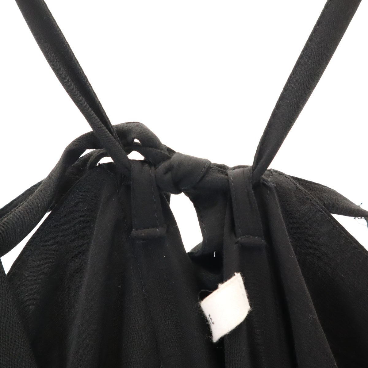 CLANE クラネ キャミワンピース 1 ブラック系 バックファスナー レディース