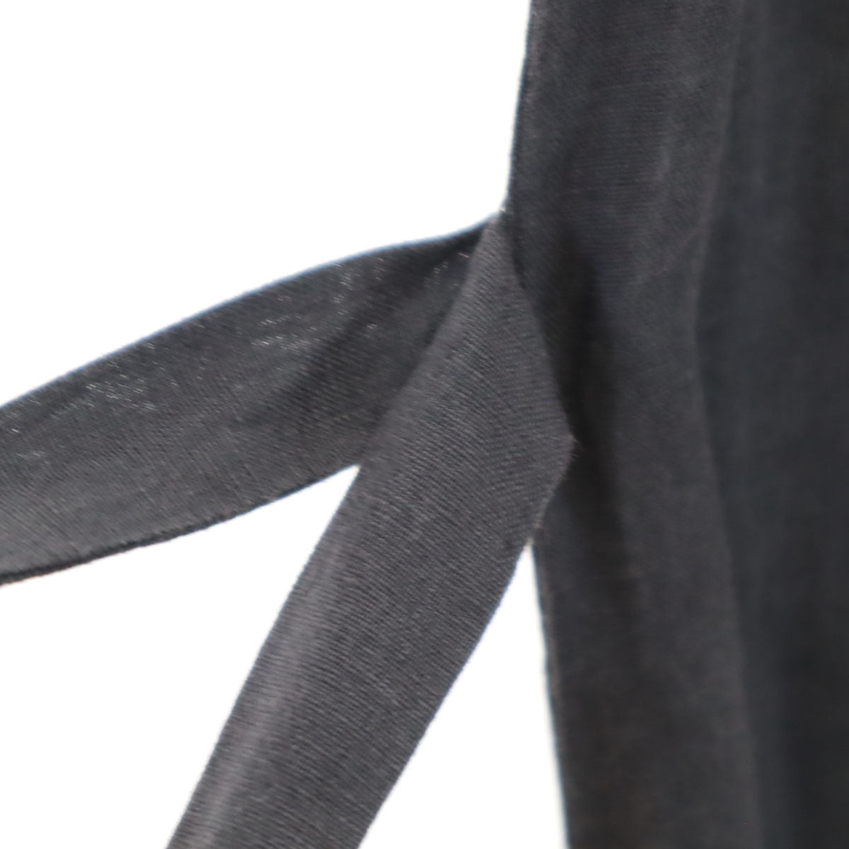 agnes b. アニエスベー フランス製 リネン 半袖 シャツワンピース 36 チャコール レディース