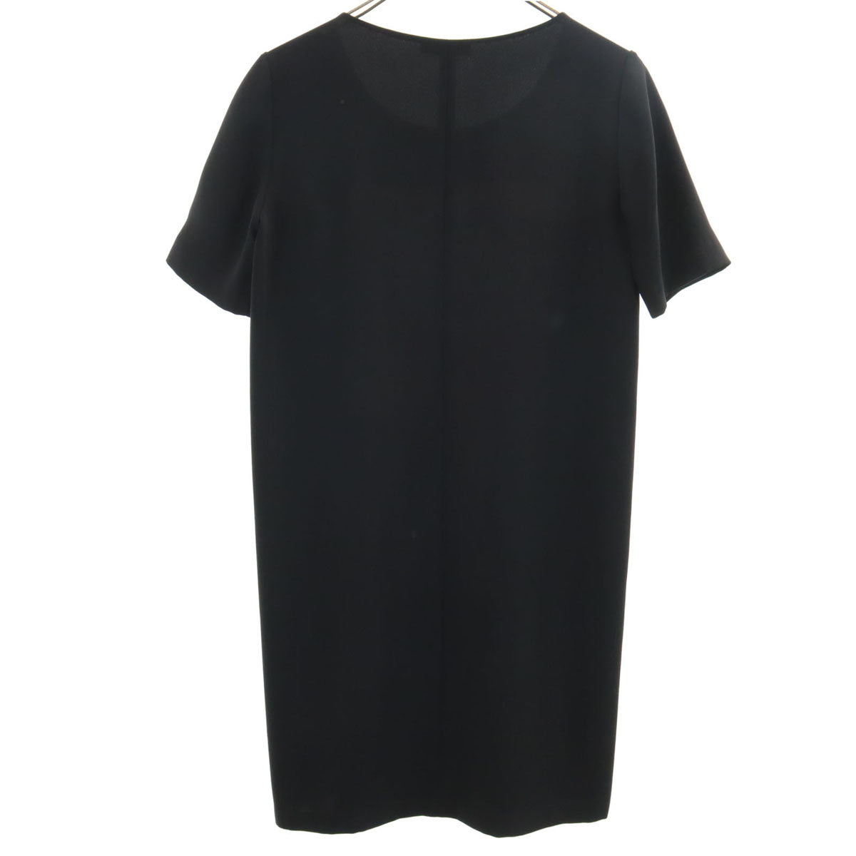 VIVIENNE TAM ヴィヴィアンタム 半袖 膝丈ワンピース 1 黒 レディース