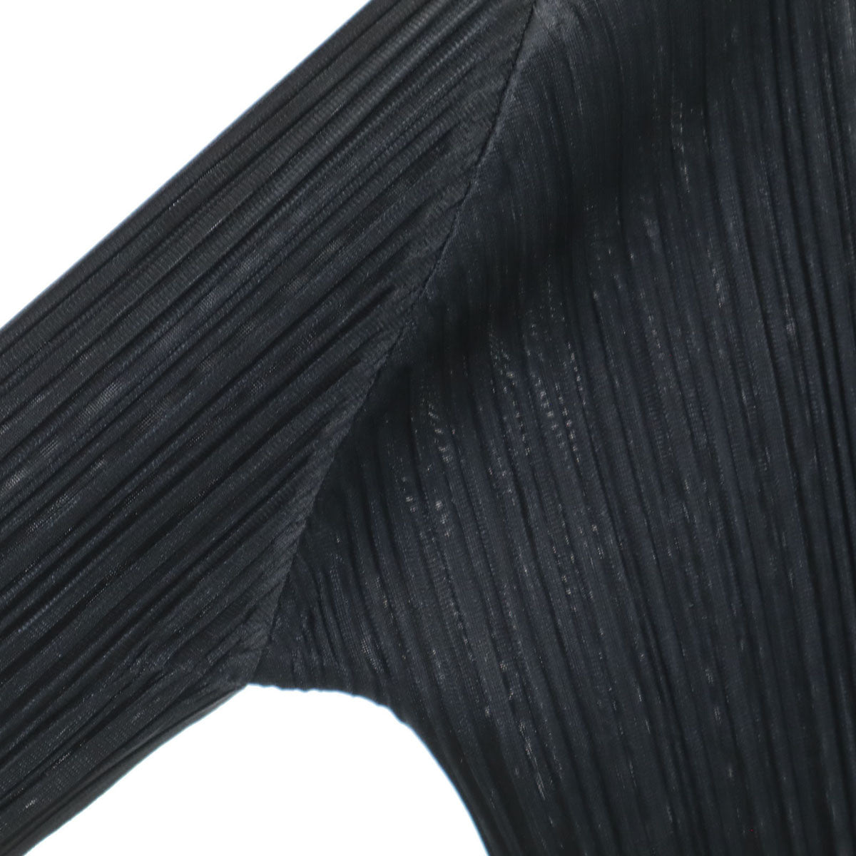 PLEATS PLEASE プリーツプリーズ 日本製 長袖 プリーツ ロング カーディガン 2 ブラック イッセイミヤケ レディース