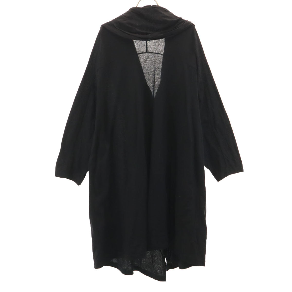 Y's ワイズ 日本製 長袖 ロング カーディガン 2 ブラック ヨウジヤマモト レディース