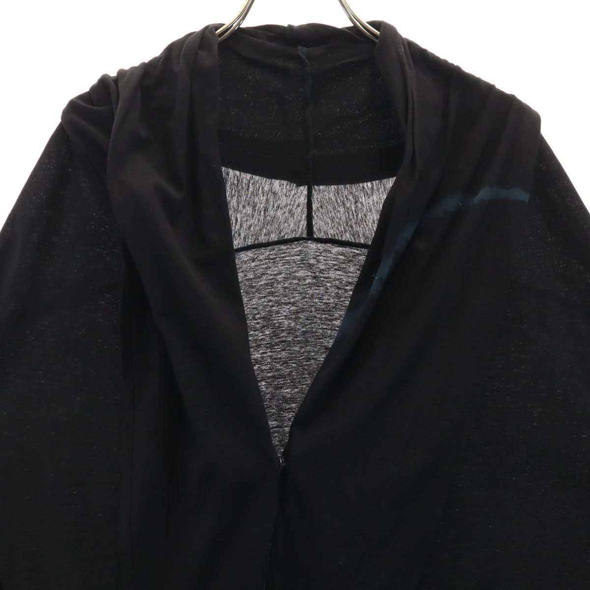 Y's ワイズ 日本製 長袖 ロング カーディガン 2 ブラック ヨウジヤマモト レディース