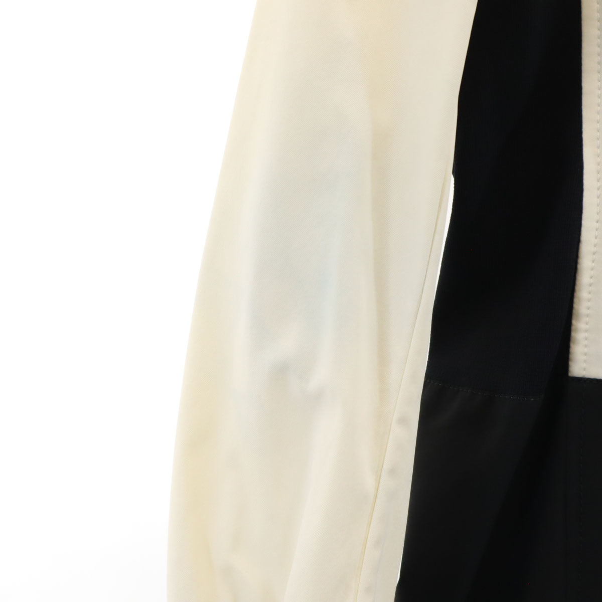 PRADA SPORTS プラダスポーツ イタリア製 長袖 ワンピース 40 アイボリー レディース