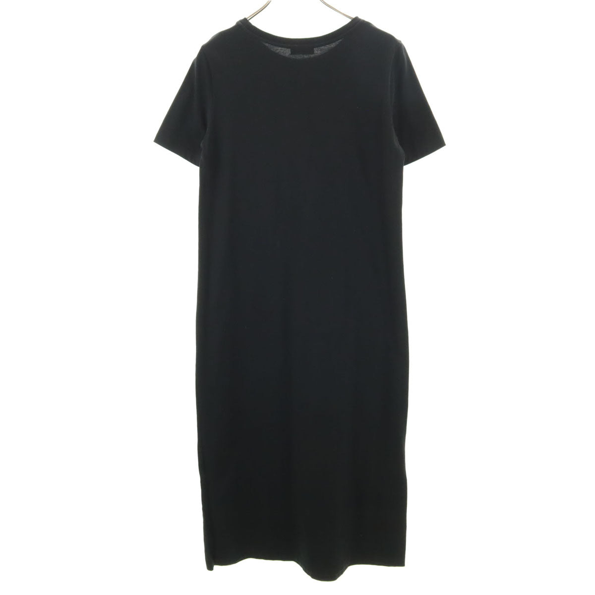 HAUNT ハウント 日本製 半袖 ワンピース 38 ブラック レディース