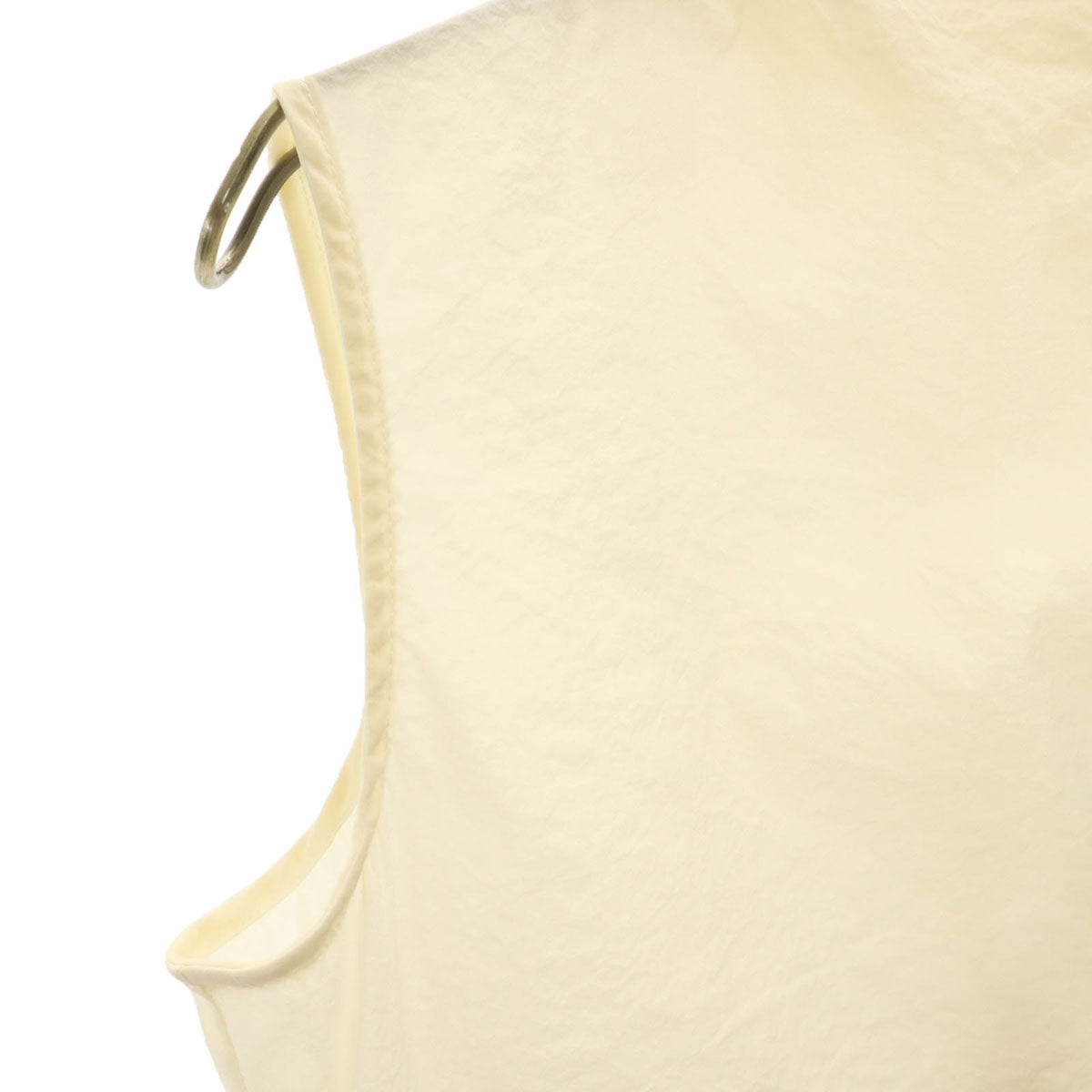 FRAY I.D フレイアイディー 未使用 ノースリーブ ハイネック シアー ロングワンピース 0 アイボリー インナー付き タグ付き レディース