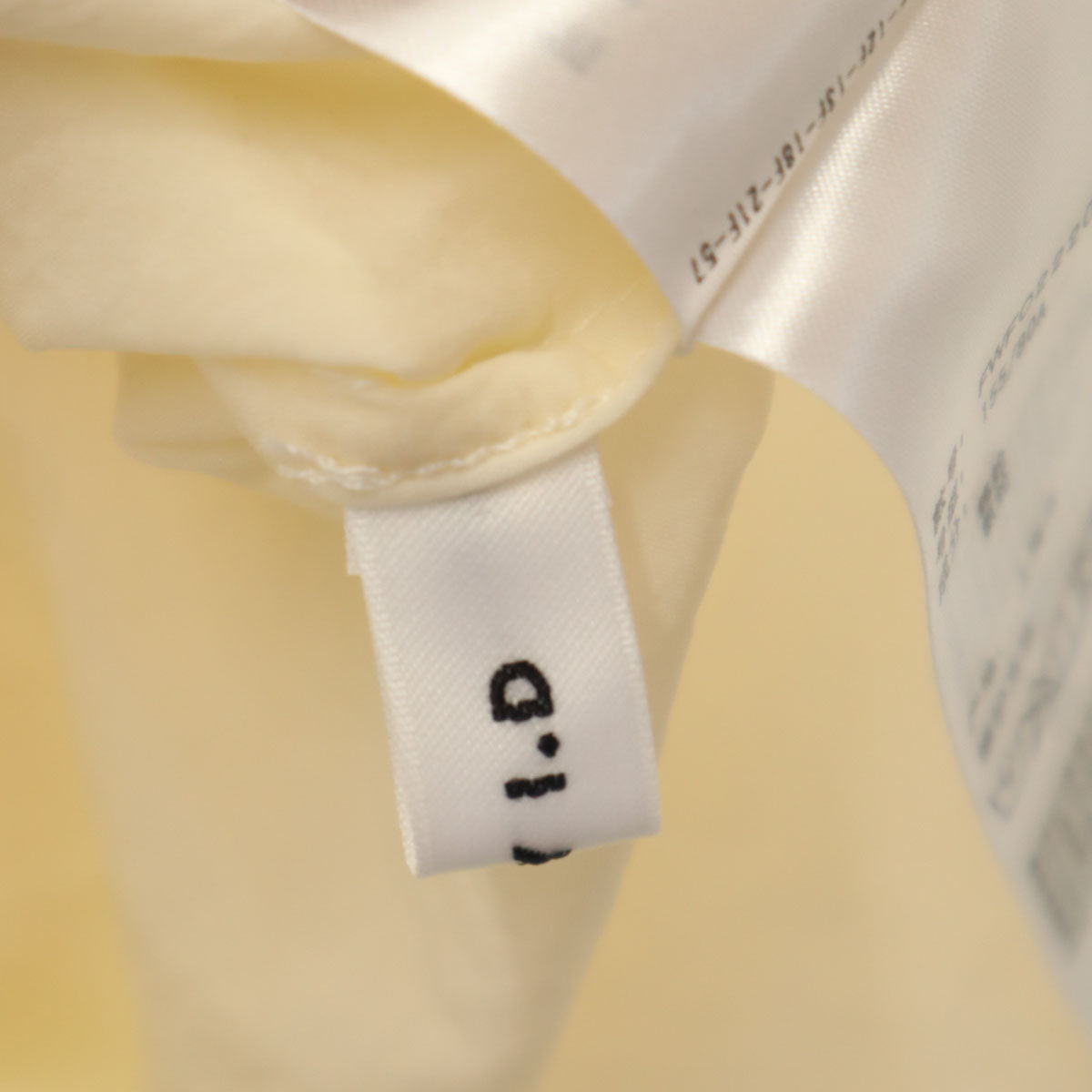 FRAY I.D フレイアイディー 未使用 ノースリーブ ハイネック シアー ロングワンピース 0 アイボリー インナー付き タグ付き レディース