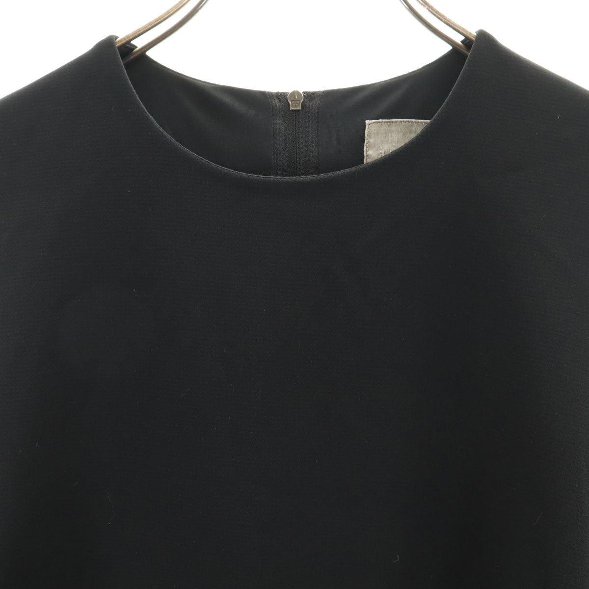 Daisy Lin デイジーリン 日本製 ノースリーブ ミニワンピース 38 ブラック フォクシー レディース