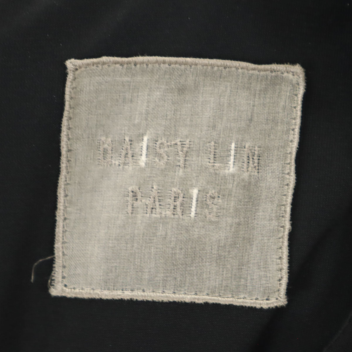 Daisy Lin デイジーリン 日本製 ノースリーブ ミニワンピース 38 ブラック フォクシー レディース