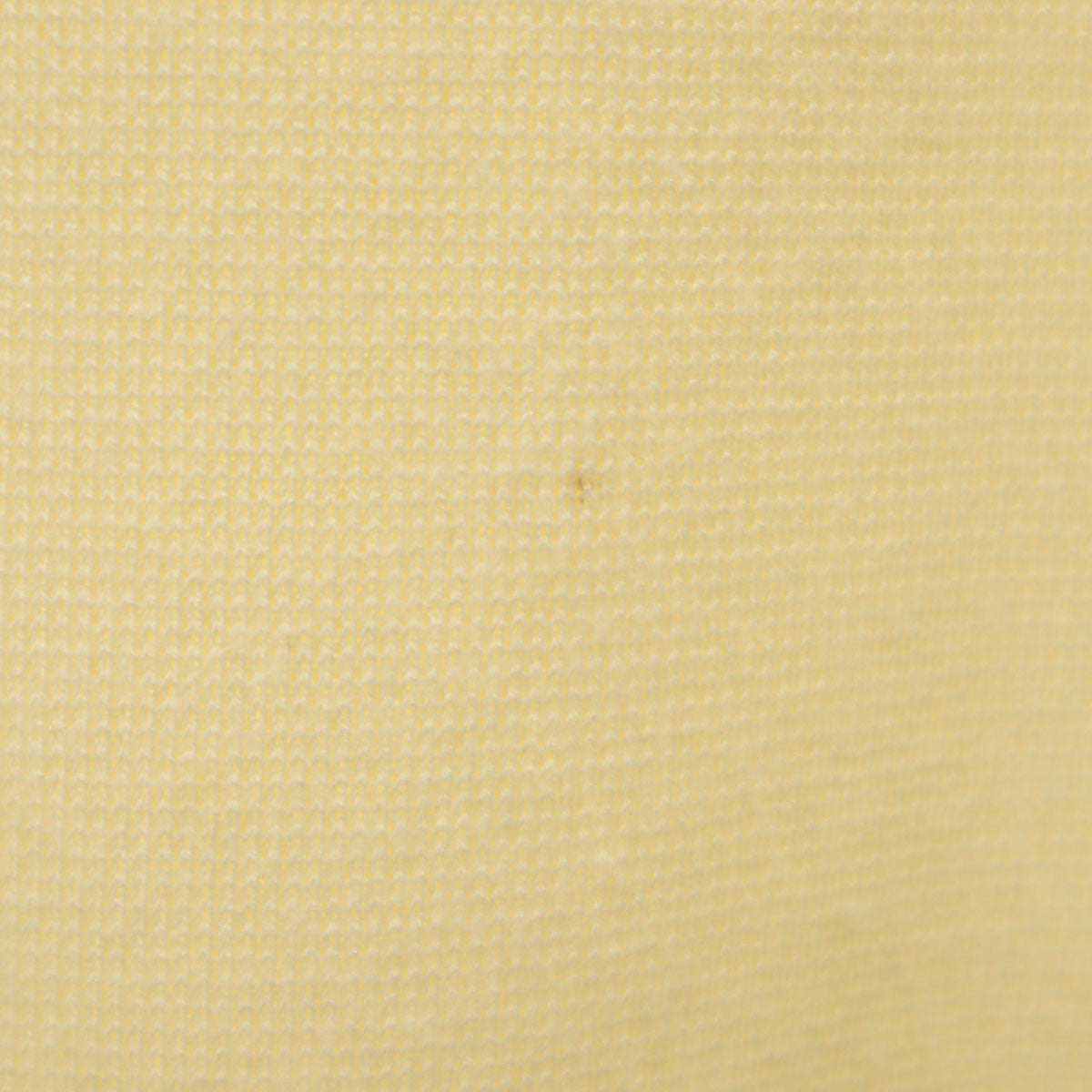 YVES SAINT LAURENT イヴサンローラン 90s 日本製 オールド 半袖 Vネック ニット ワンピース M グリームイエロー レディース