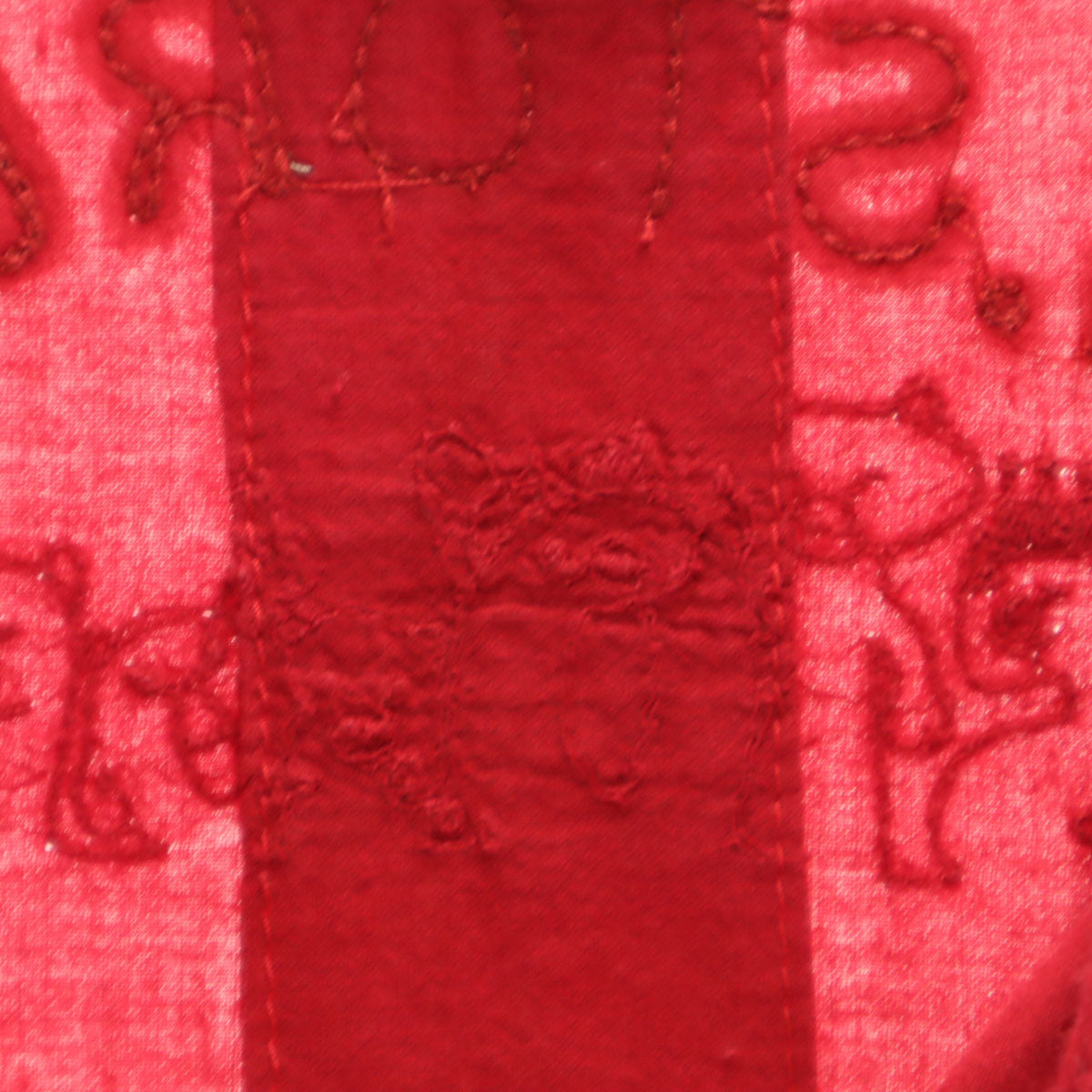 drug store's ドラッグストアーズ 半袖 シャツワンピース F レッド レディース