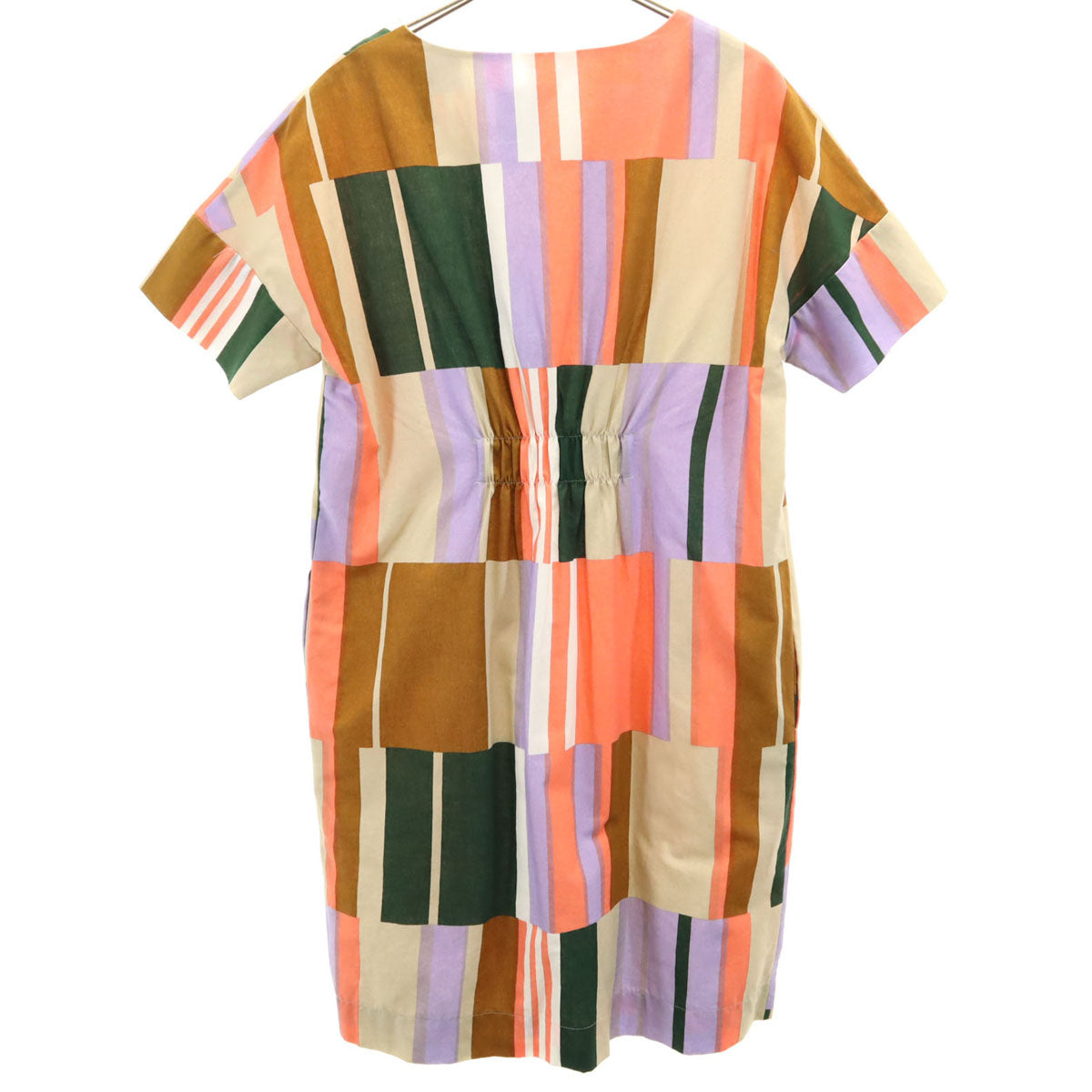 marimekko マリメッコ 総柄 半袖 ワンピース 32 レディース