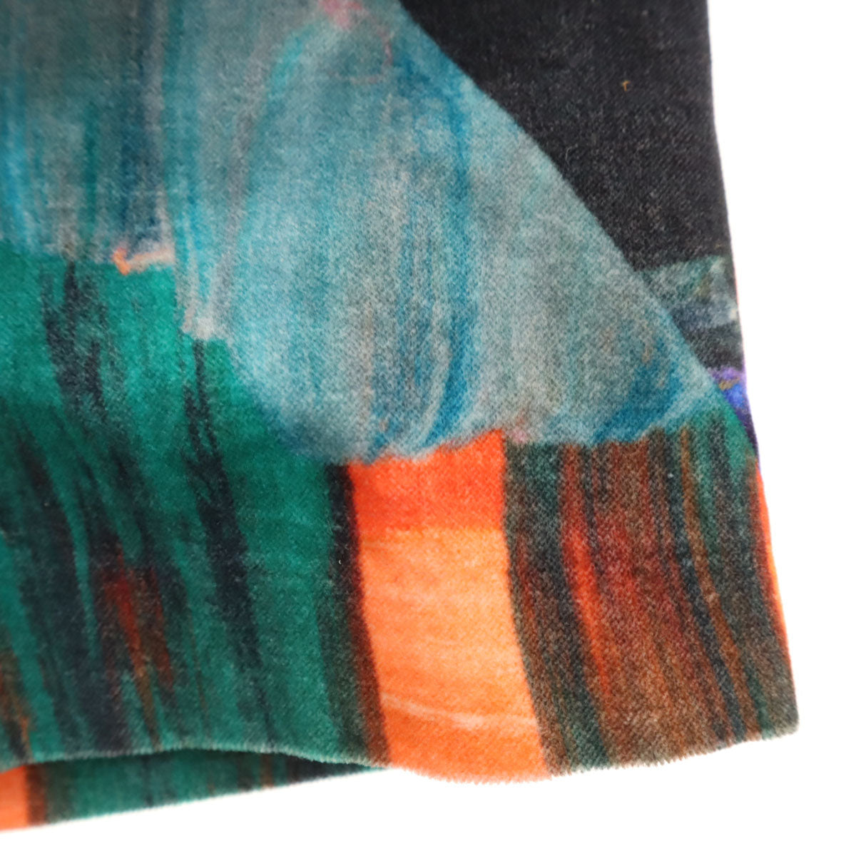 marimekko マリメッコ 総柄 ノースリーブ Vネック 膝丈ワンピース 34 バックファスナー レディース