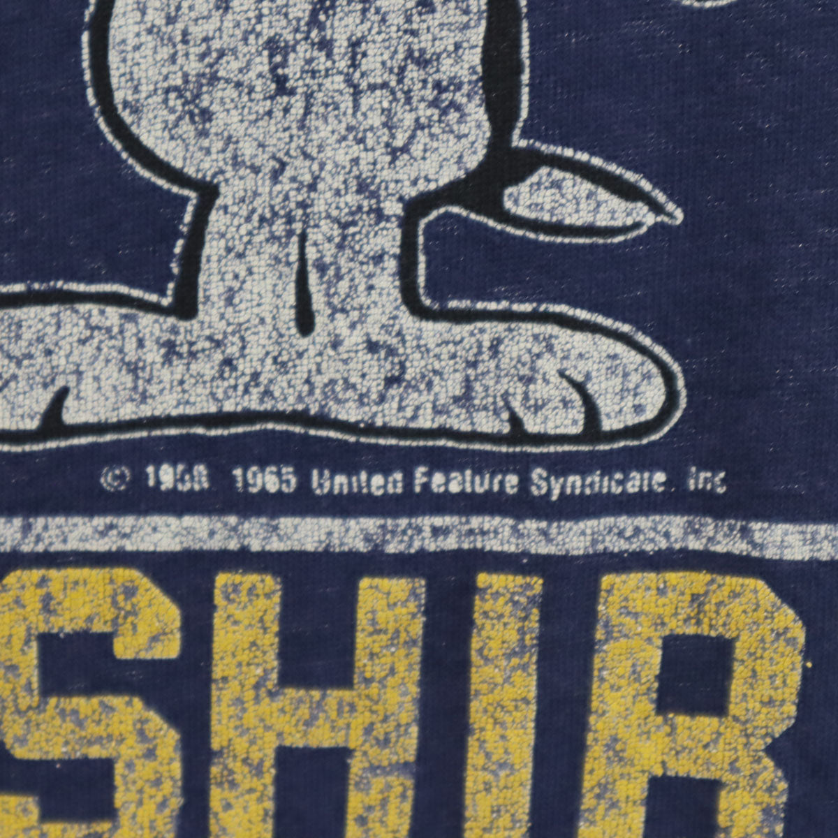 J SPORTWEAR 90s USA製 オールド スヌーピー 半袖 ワンピース ネイビー SNOOPY シングルステッチ レディース