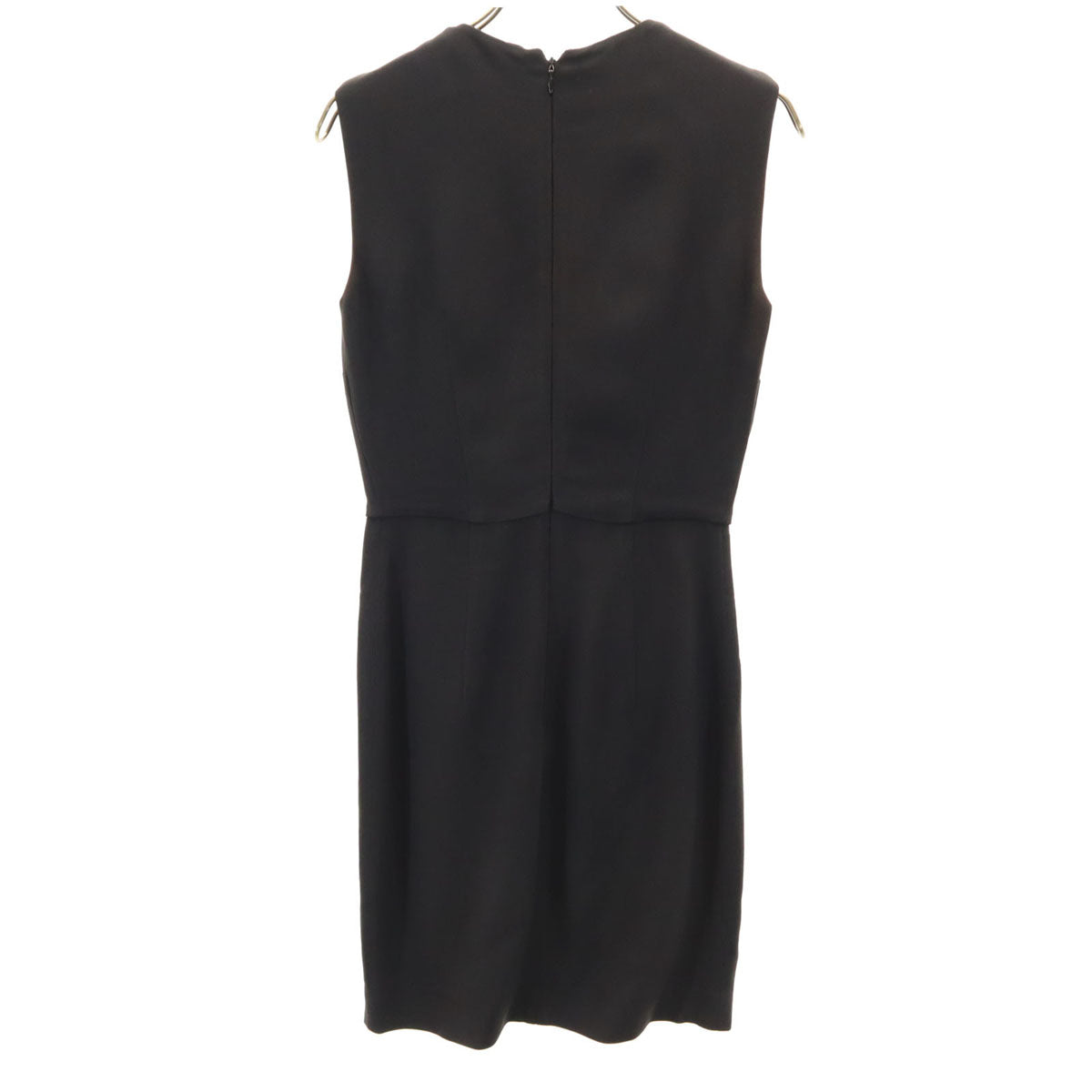 MIUMIU ミュウミュウ イタリア製 ノースリーブ ワンピース 36 黒 レディース